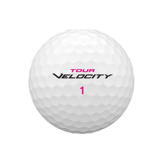 Wilson Tour Velocity Golfball Detailansicht