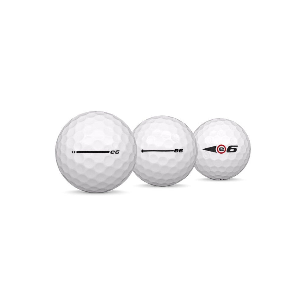 100 Bridgestone e6 /e6+ / e6 soft Golfbälle Lakeballs