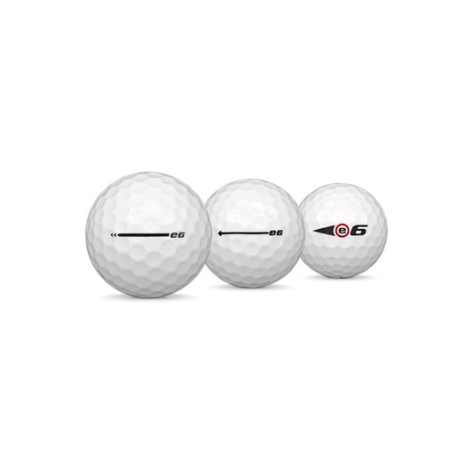 100 Bridgestone e6 /e6+ / e6 soft Golfbälle Lakeballs