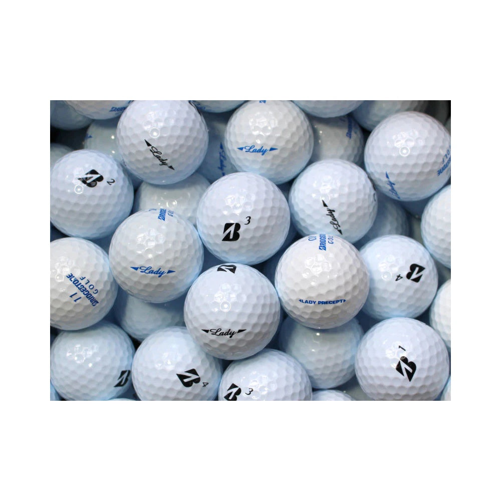100 Bridgestone Mix Golfbälle Lakeballs