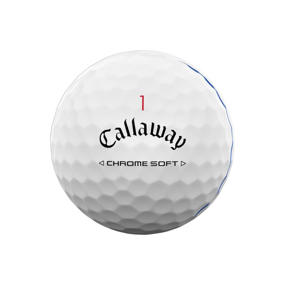 Callaway Chrome Soft / Chrome Soft X Golfball Detailansicht