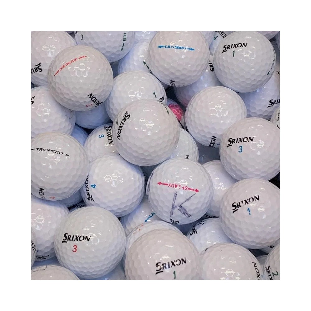 100 Srixon Mix Golfbälle Lakeballs