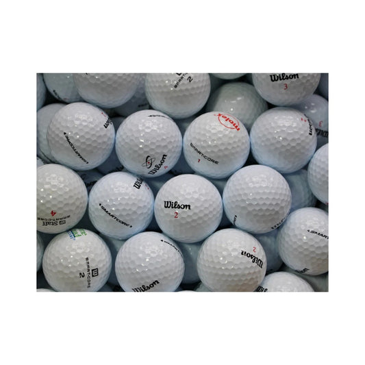 100 Wilson Mix Golfbälle Lakeballs