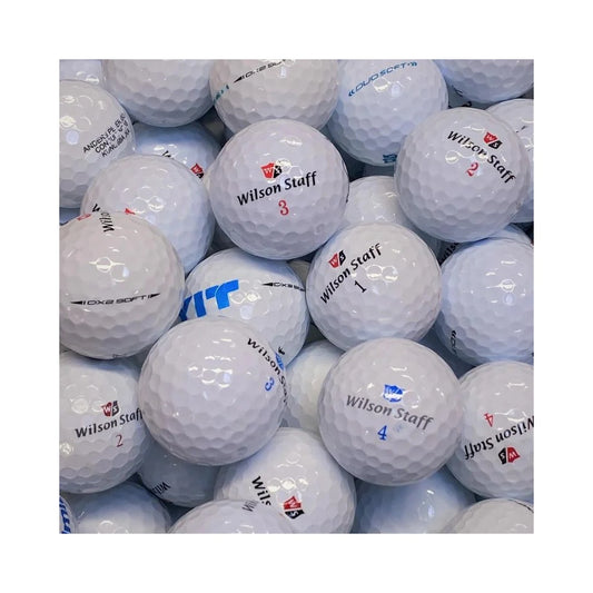 100 Wilson Staff Mix Golfbälle Lakeballs