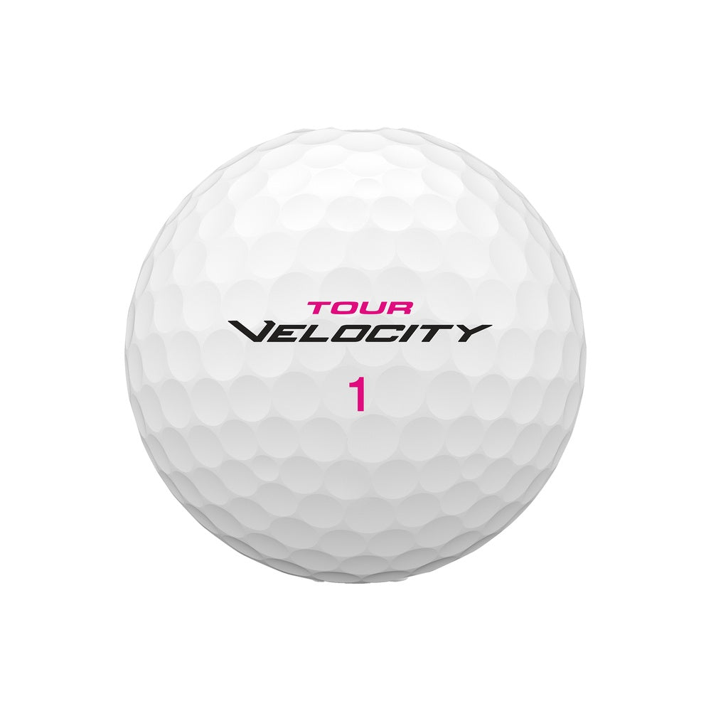 Wilson Tour Velocity Golfball Detailansicht